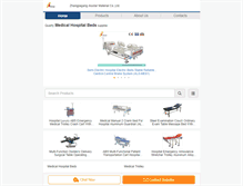 Tablet Screenshot of medical-hospitalbeds.com